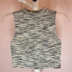 Salt and Pepper Crop Top